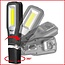 KS Tools Mobile workshop hand lamp, foldable, 550 lumen - 150.4490