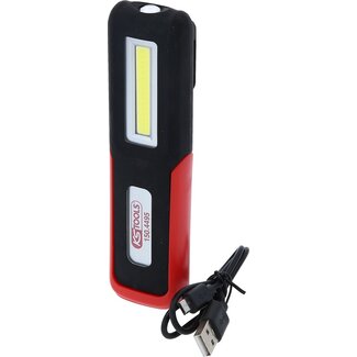 KS Tools Mobile workshop hand lamp, foldable, 3 watt COB LED