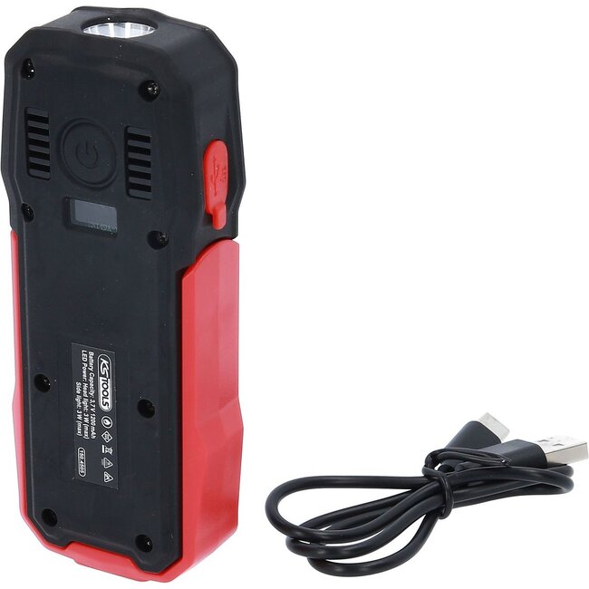 KS Tools Mobiele werkplaatslamp - knikbaar - 300 lumen - 150.4505