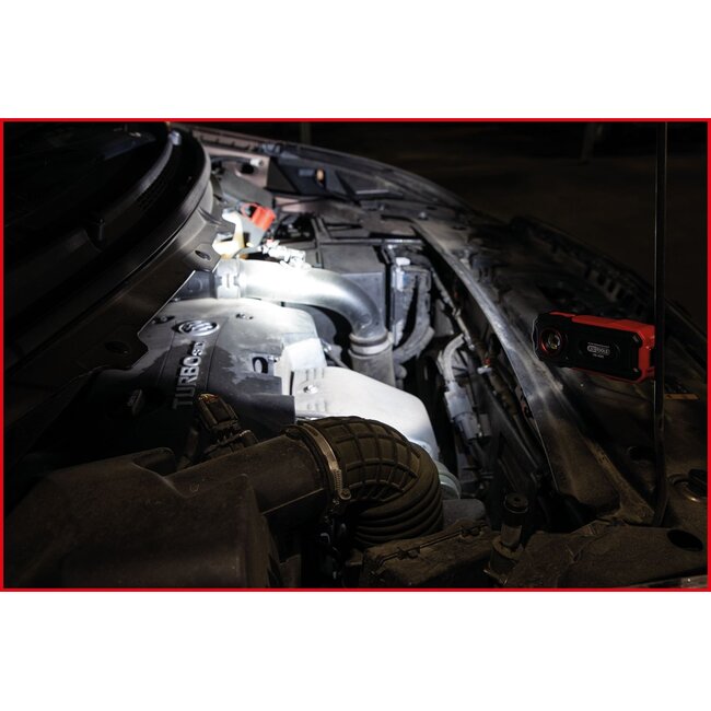 KS Tools Mobiele werkplaatslamp - knikbaar - 300 lumen - 150.4505