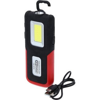 KS Tools Mobile workshop hand lamp, foldable, 500 lumen
