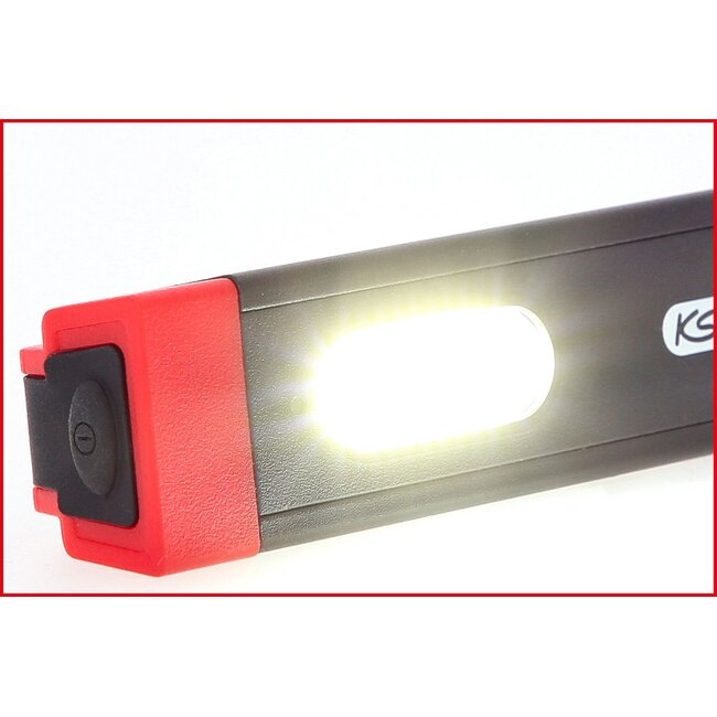 KS Tools UltimateBEAM Aluminum LED inspection lamp Li-Ion 500 lumens - 150.4530