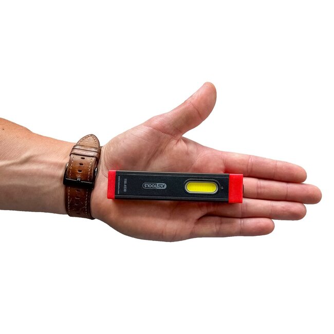 KS Tools UltimateBEAM Aluminium LED-Inspektionslampe Li-Ion 500 Lumen - 150.4530