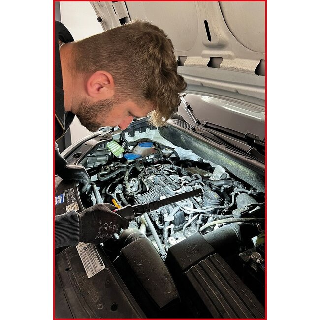 KS Tools eQi UltimateBEAM 3in1 Quick-Lock Arbeitsleuchten-Set, 4-tlg - 150.4600