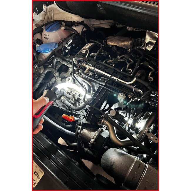 KS Tools eQi UltimateBEAM 3in1 Quick-Lock Arbeitsleuchten-Set, 4-tlg - 150.4600