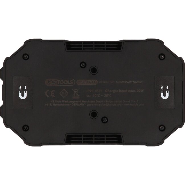 KS Tools eQi UltimateBEAM charging pad with two charging points - 150.4611