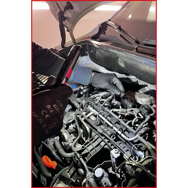 KS Tools eQi UltimateBEAM handlamp slim 350 lumen - 150.4620