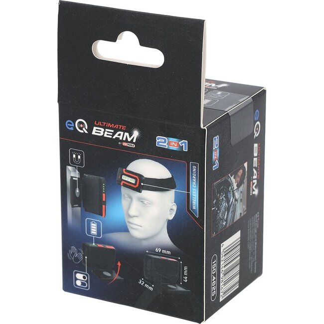 KS Tools eQi UltimateBEAM 2-in-1 head lamp / working lamp 450 lumens - 150.4625
