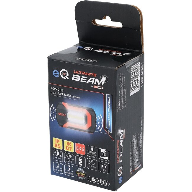 KS Tools eQi UltimateBEAM mini working lamp 1300 lumens - 150.4635