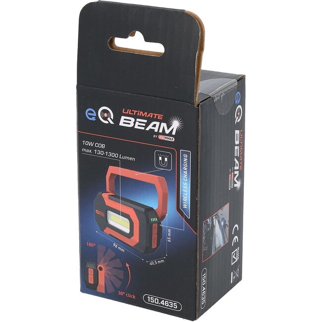 KS Tools eQi UltimateBEAM mini working lamp 1300 lumens - 150.4635