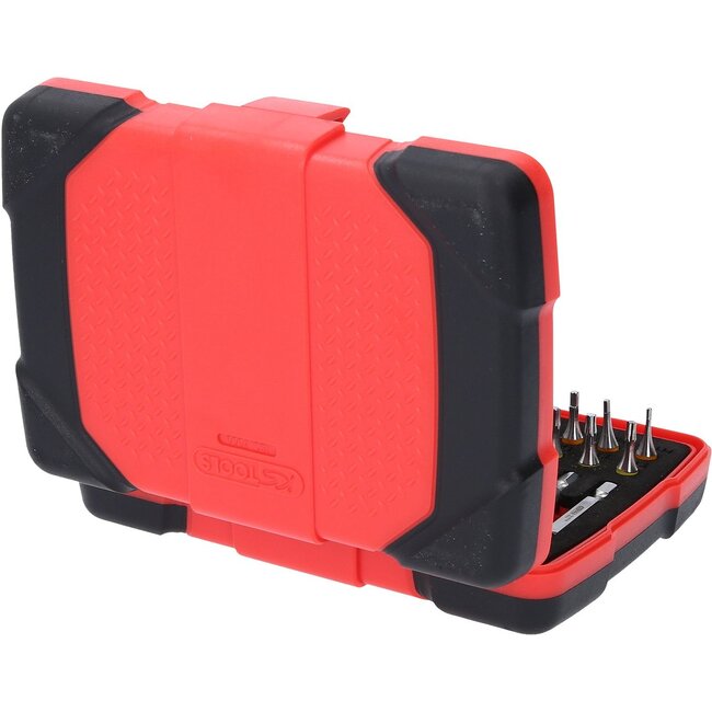 KS Tools 1/4" + 10 mm Torx and hexagonal screw extractor set, 34 pcs - 150.7060