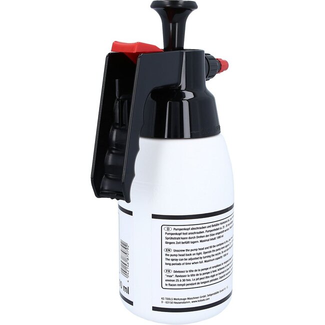 KS Tools Pump spray bottle for brake cleaner, 1 l - 150.8258