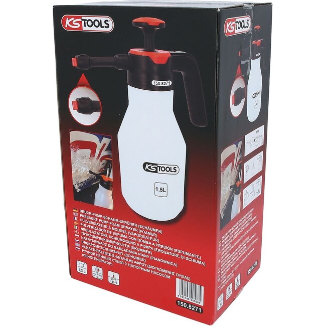 KS Tools Pressure pump foam sprayer (foamer), 1,5 l - 150.8271