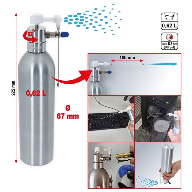 KS Tools Drucksprühflasche, 0,62 l - 150.8273