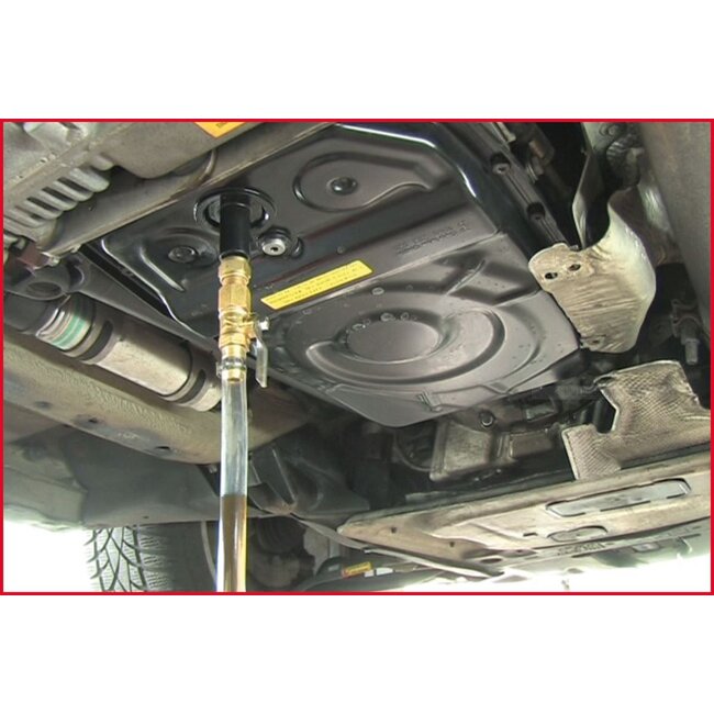 KS Tools Universal Getriebeöl-Füllsystem-Satz mit 23-tlg Adaptersatz - 150.9105