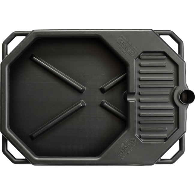 KS Tools Drain pan 55 litres, extra flat, 1030x724mm - 150.9358