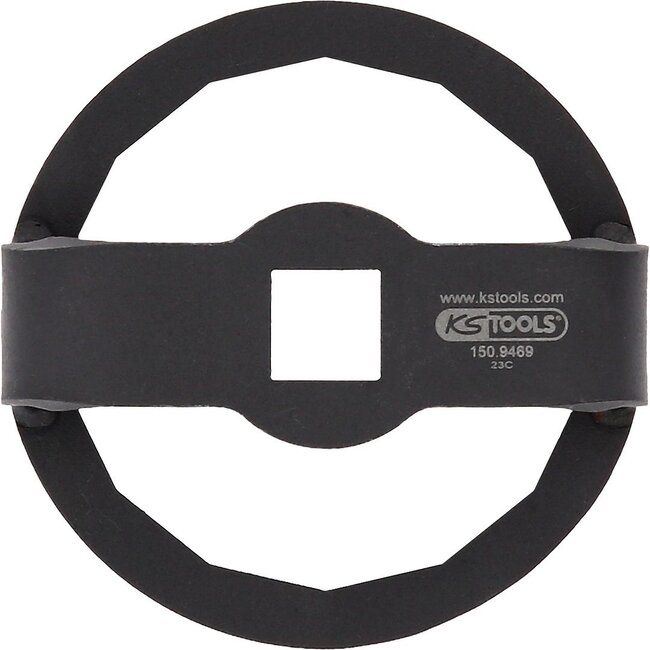 KS Tools 1/2" Ölfilterschlüssel für Tesla, Ø 63,8 mm / 14 Flächen - 150.9469