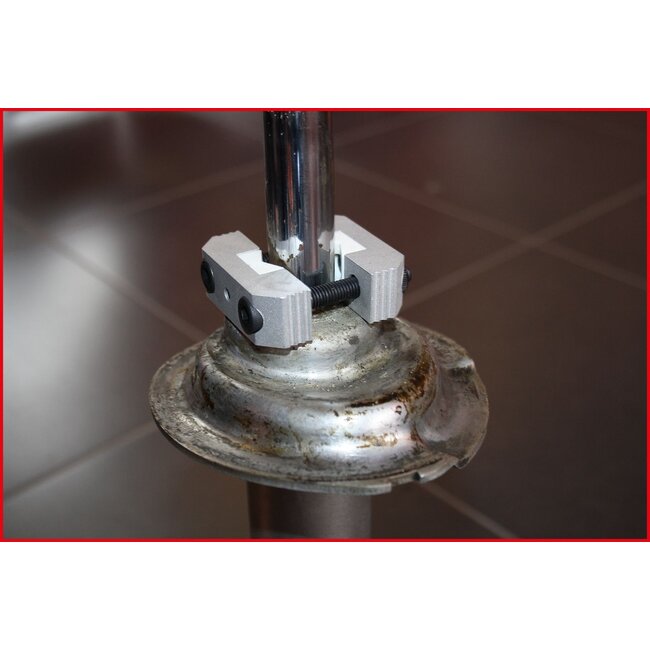 KS Tools Special shock absorber assembly help set for shock absorbers with rebound buffer springs, 7 pcs - 150.9545