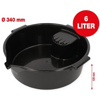KS Tools Drain pan 6 liter, Ø 340 mm