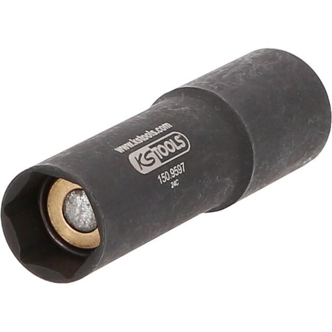 KS Tools 3/8" dopsleutel voor veerpootmontage - voor Tesla - magnetisch - 150.9597