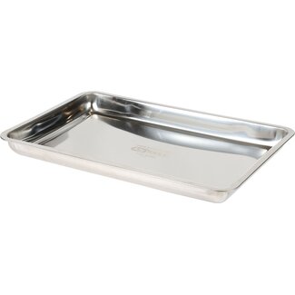 KS Tools Stainless steel drip tray 9 litres, extra flat