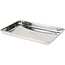 KS Tools Stainless steel drip tray 9 liter, extra flat - 150.9598