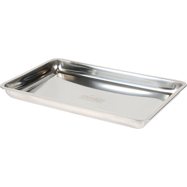 KS Tools Bac de récupération en inox 9 litres, extra plat - 150.9598