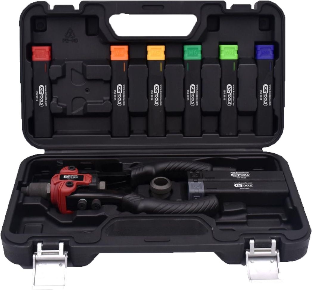 KS Tools 3-in-1 blindklinkgereedschapset - 15 - delig - 150.9805, foto 4 van 6
