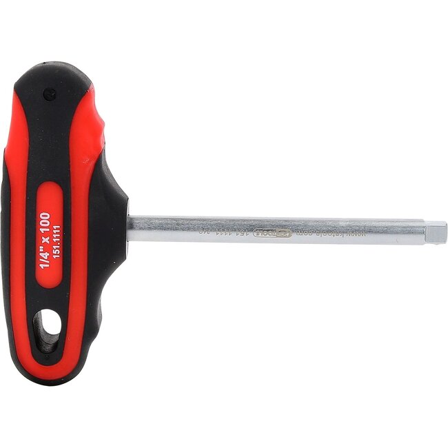 KS Tools 1/4" vierkant-T-greep - kort - 151.1111
