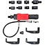 KS Tools Compressed air injector extractor set, 13 pcs - 152.1130