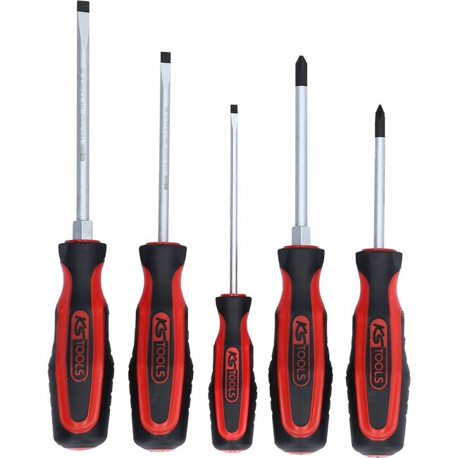 KS Tools ERGOTORQUEplus schroevendraaierset - 5 - delig - 159.0005