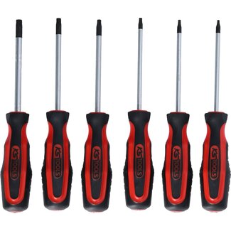 KS Tools ERGOTORQUEplus Schraubendreher-Satz, 6-tlg, Torx