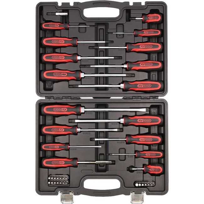 KS Tools ERGOTORQUEplus Schroevendraaier- en bitset - 39 - delig - 159.0100