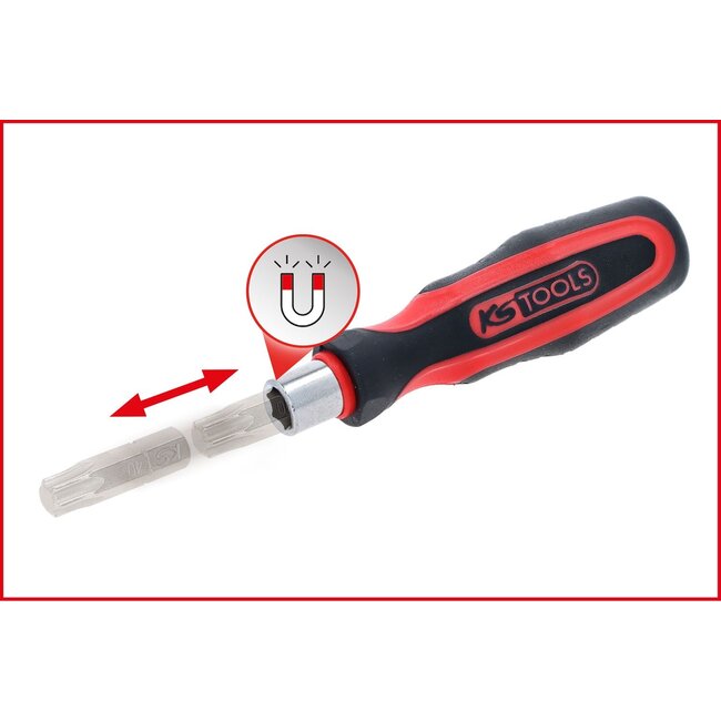 KS Tools 1/4" bitschroevendraaier zonder snelvergrendeling - 159.1171