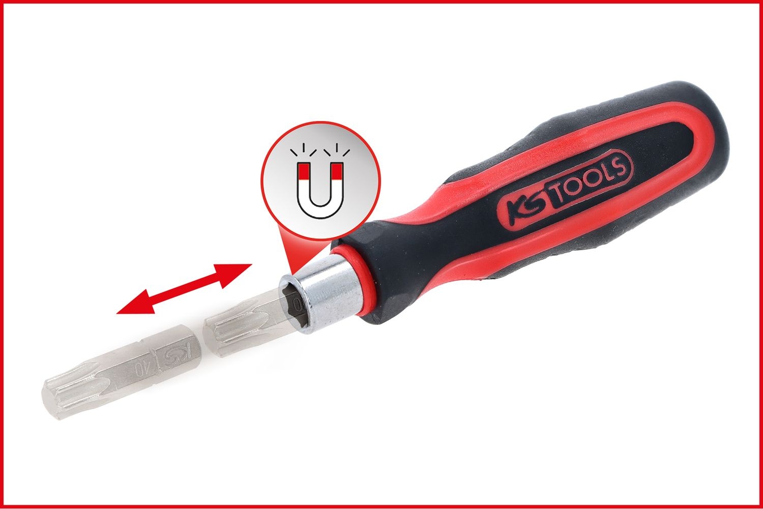 KS Tools 1/4" bitschroevendraaier zonder snelvergrendeling - 159.1171, foto 6 van 6