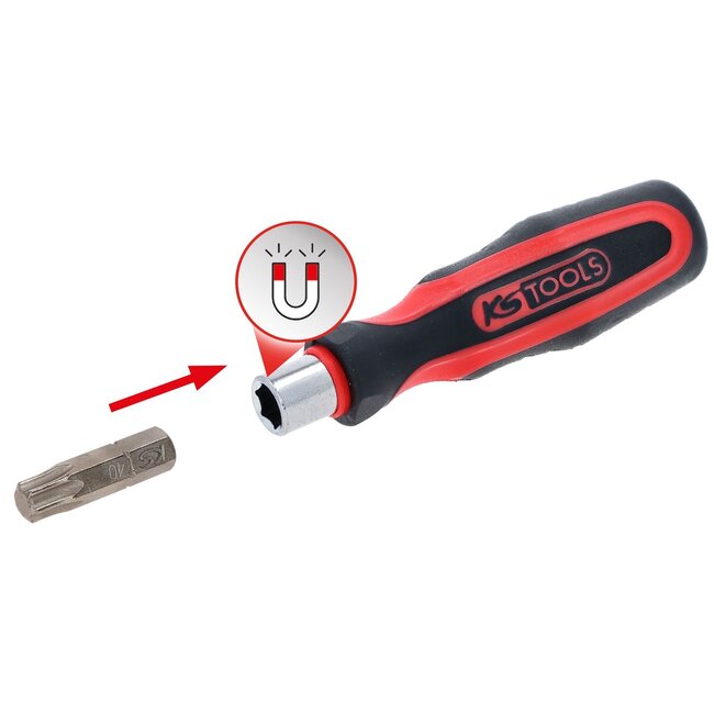 KS Tools 1/4" bit screwdriver without quick locking - 159.1171