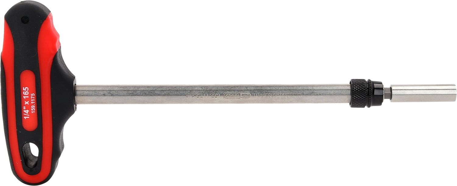 KS Tools 1/4" telescoop-bithouder met T-greep - 159.1175, foto 3 van 6