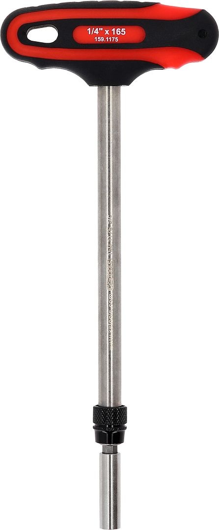 KS Tools 1/4" telescoop-bithouder met T-greep - 159.1175, foto 5 van 6