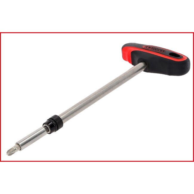 KS Tools 1/4" telescoop-bithouder met T-greep - 159.1175