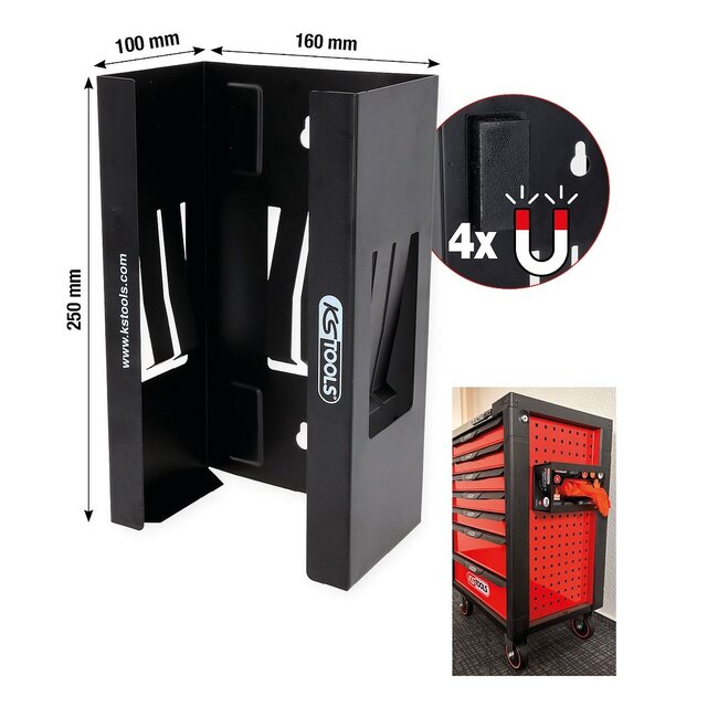 KS Tools Handschoendispenser - magnetisch - 160.0035