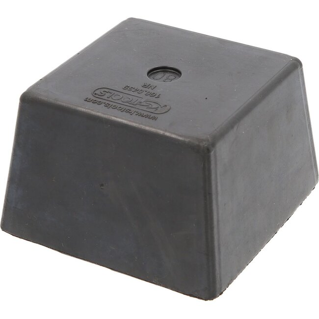 KS Tools Rubberonderlegger 16 voor hefbruggen - 120 x 120 x 80 mm - 160.0439