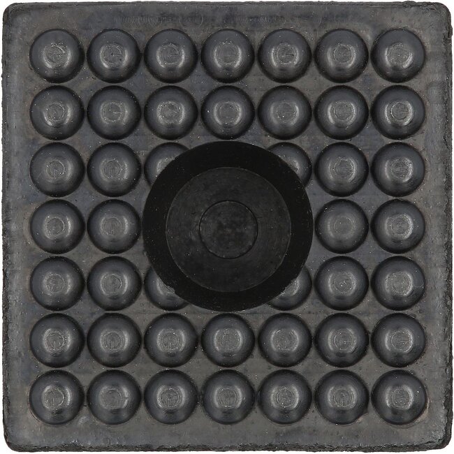 KS Tools Rubber support 16 for lifting platforms, 120 x 120 x 80 mm - 160.0439