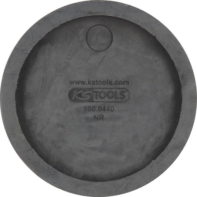 KS Tools Rubberschotel 23 voor Ravaglioli / Werther hefbruggen Ø 123 mm - 160.0440