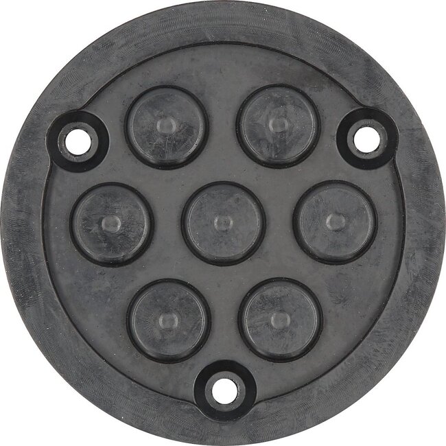 KS Tools Rondelle en caoutchouc 24 pour ponts élévateurs Zippo, Ø 123 mm - 160.0444