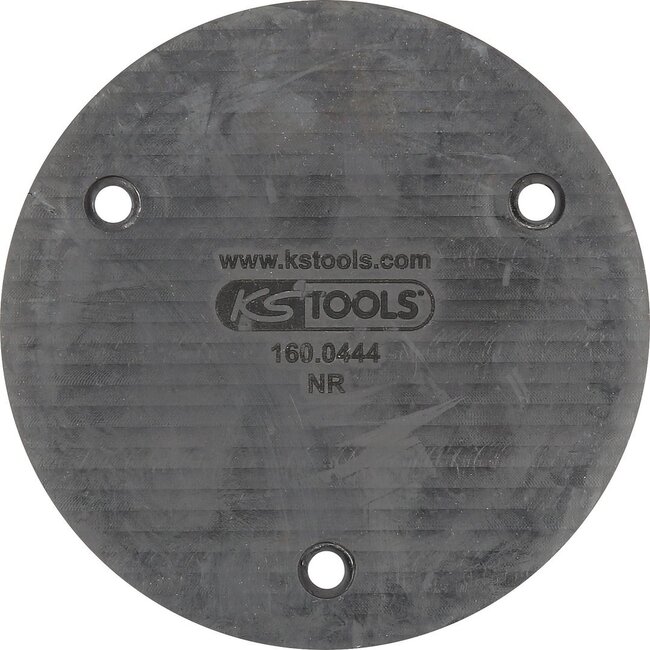KS Tools Rubber pad 24 for Zippo lifting platforms, 123 mm diameter - 160.0444