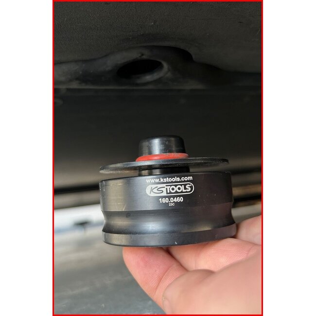 KS Tools Hefbrugopnameset voor Tesla Model 3 - S - X - Y - 4 - delig - 160.0460