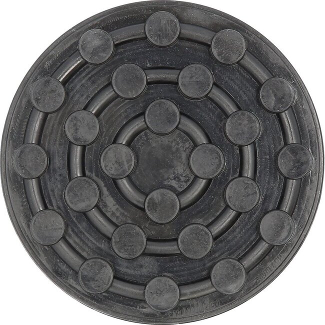 KS Tools Rubber pad 03 for Ravaglioli / Werther lifting platforms, 123 mm diameter - 160.0465