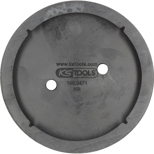 KS Tools Rubber pad 09 for Twin Busch lifting platforms, 140 mm diameter - 160.0471