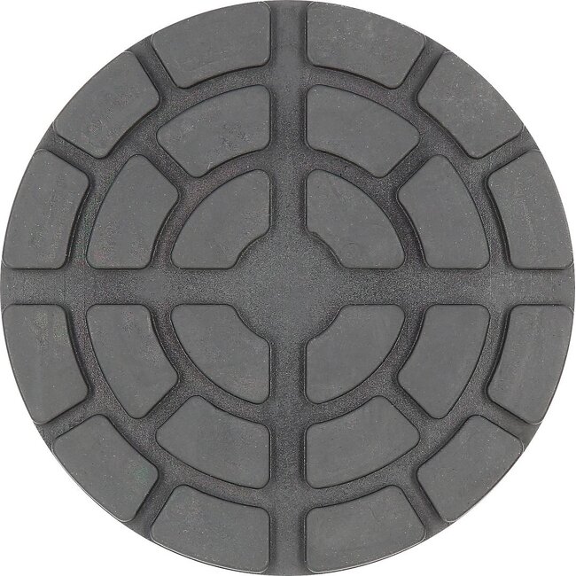 KS Tools Rubber pad 10 for Ravaglioli / Sirio / Space lifting platforms, 130 mm diameter - 160.0472