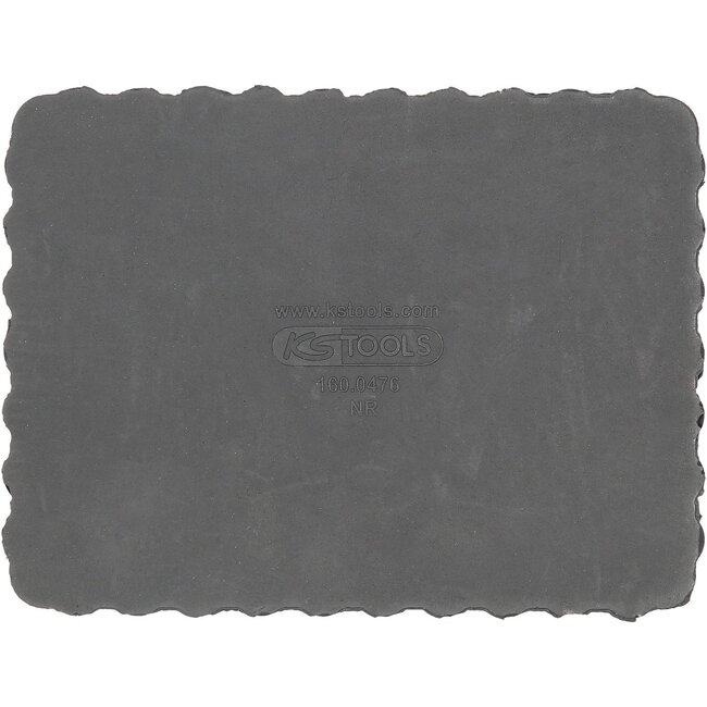 KS Tools Rubberonderlegger 01 voor hefbruggen 160 x 120 x 20 mm  - 160.0476